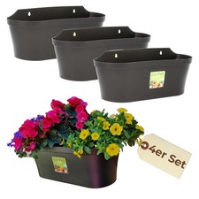 4er Set Wand Blumentopf im Set