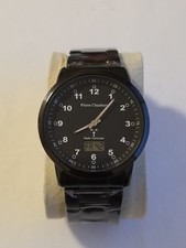 Pierre Chaubert Radio Controlled Quarz 45mm Schöne Herrenuhr UNGETRAGEN