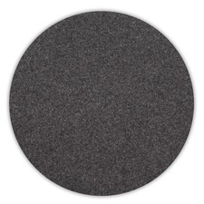 ESTA-Design Filz Untersetzer Tischset Platzset rund Ø 40 Woll Filz anthrazit