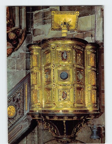 Postcard evangelienkanzel - postcard, im