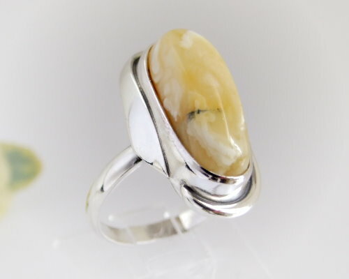 Bernstein ring silber 925 - bernstein,