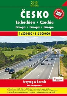 Tschechien europa autoatlas - tschechien, (autoatlas
