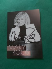 Mary Roos , Musik ,  Autogrammkarte 