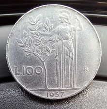 Münze 100 Lire, Italien