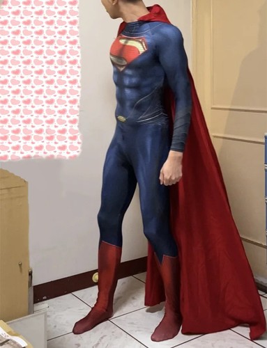 Man steel superman cosplay - man,
