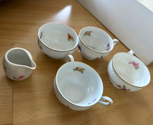 Barock porzellan kaffeetassen - barock,