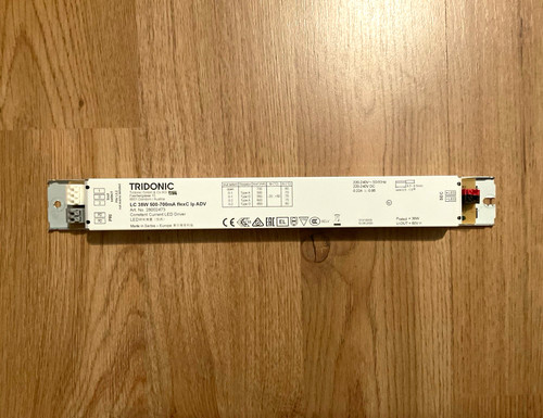 Tridonic 38w 500 700ma - lc, 500-700ma