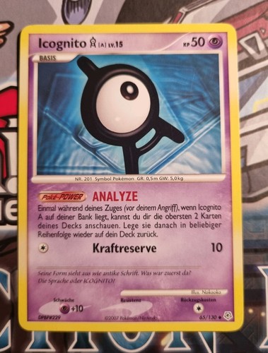 Pokemon tcg icognito 65 - pokemon, 65/130
