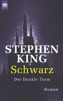 Schwarz der dunkle - schwarz., turm,