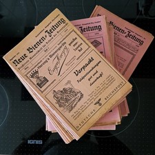 Neue Bienen Zeitung, Jahrgänge von 1928 bis 1943