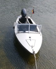Motorboot inkl. 25 PS Yamaha AB Bodenseezulassung und Trailer - OLDTIMER 1961