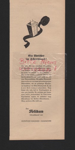 Hannover werbung 1941 - werbung,