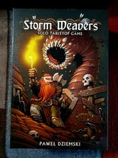 Storm Weavers - Solo Tabletop Game (Gamebook with Cardboard Minis & Battlemaps)