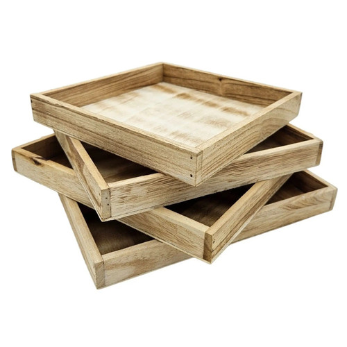 Tablett holztablett 26x26 - tablett,