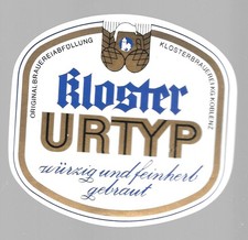 Bieretikett Klosterbrauerei
