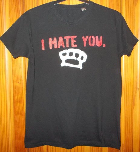 Hate you shirt größe m - t-shirt,