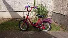 14Zoll Kinderfahrrad Fahrrad My Dream Mädchen Bike purpur lila rot Bachtenkirch 