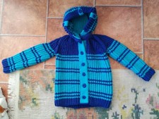 Strickjacke - , (selbstgestrickt)