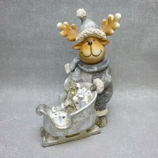 Formano Deko Elch Schlitten