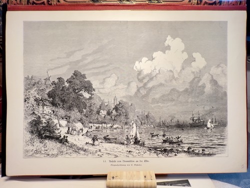 Neumühlen elbe ansicht 1881 - neumühlen,