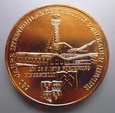 Medaille - 680 Jahre Steinkohlebergbau im Zwickauer Revier - 1989