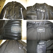 Tigha Herren Jacke Echt Leder