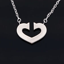 Cartier C Heart Halskette Weißgold 750