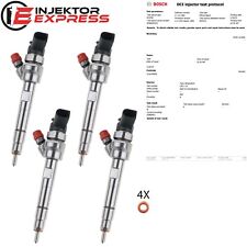 4x 0445110289 Bosch Einspritzdüse Injektor MINI Cooper BMW E81 118d 13537798446