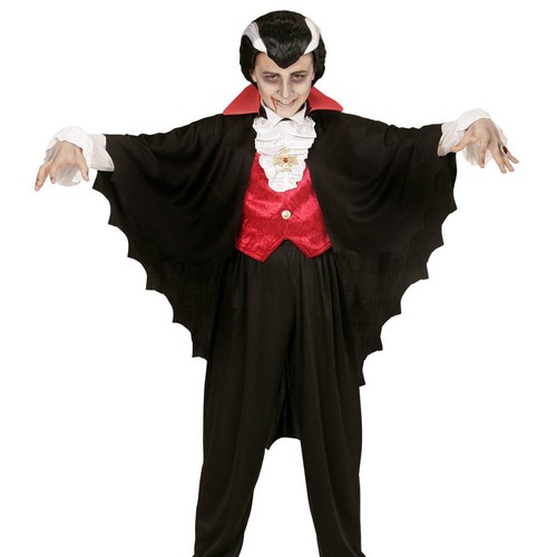 Vampir umhang kinder halloween - umhang,