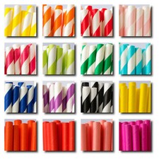 Papier Trinkhalme 100 stück /