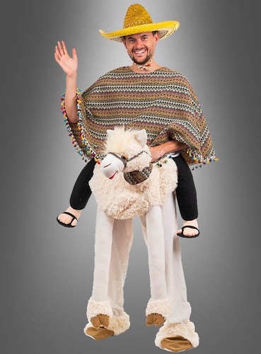 Deluxe lama kostüm alpaka - deluxe,