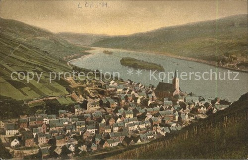 Lorch rheingau rheinpanorama - rheingau,