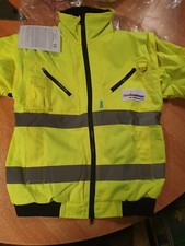 elysee  Warnschutz-Jacke Arbeitsjacke Sicherheitsjacke - gelb/blau GR.  L