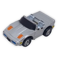 Micro Machines Corvette Cabrio Silber 1989 Galoob Funrise Rarität Modell Mini