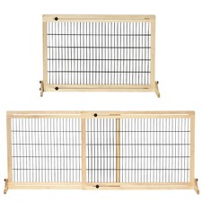 Hunde Absperrgitter aus Holz