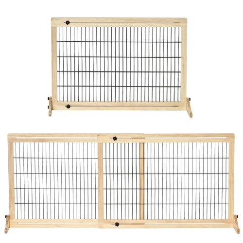 Hunde absperrgitter aus holz - absperrgitter,
