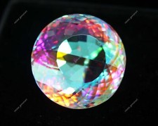 A++ Rainbow Mystic 50 Kt Topas