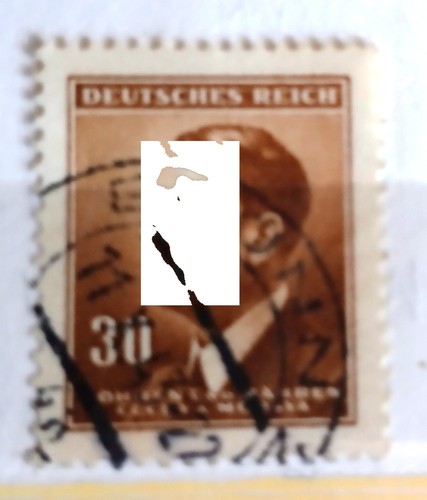 Briefmarke deutsches reich - briefmarke,