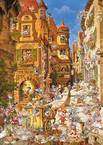 Puzzle romantische - (1000,