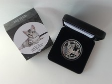 TSCHECHIEN SILBER MÜNZE COIN PP PROOF 2025 - KATZEN-RASSEN - ÄGYPTISCHE MAU -