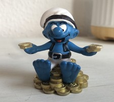 Schlumpf Schlümpfe auf Münzen Pirat Schatzsucher Schleich 2013