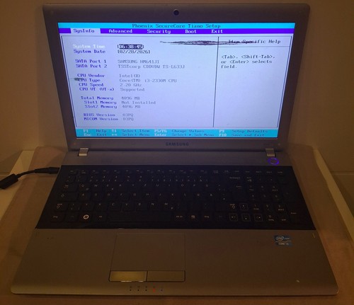 Samsung e3520 notebook - samsung, 15,6''