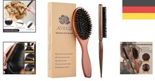 Professionelle Wildschweinborsten Haarbürste - Reduziert Haarbruch und Frizz