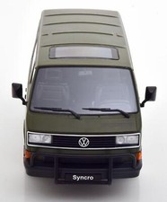 + VOLKSWAGEN VW T3 b Bus Syncro Modellauto 1:18 KK Scale KKDC180963 oliv NEU