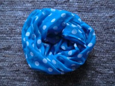 CODELLO Loop, Schlauchschal türkis-blau mit weißen Punkten, NEU