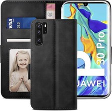 Für Huawei P30 Pro Book Case Wallet Leder Flip Stoßfest Wallet Book Cover