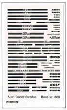 1:87 Decals "Audi / BMW /