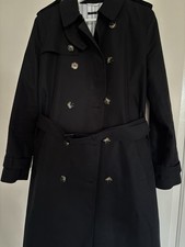 SISLEY SCHWARZER TRENCHCOAT