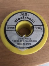 KB electronic Lötdraht 1,0 mm - ca. 36g DIN 8516 - Rest