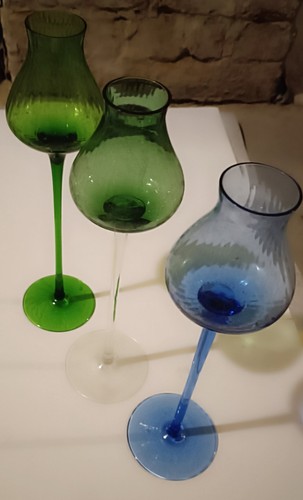 Vintage stängelvasen - ​3x,